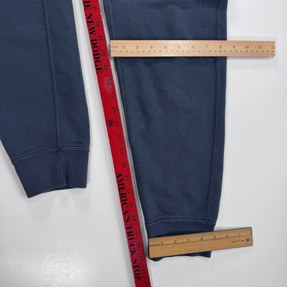 UNIQLO Cotton Polyester Knit Jogger Sweatpants Mens Small Blue